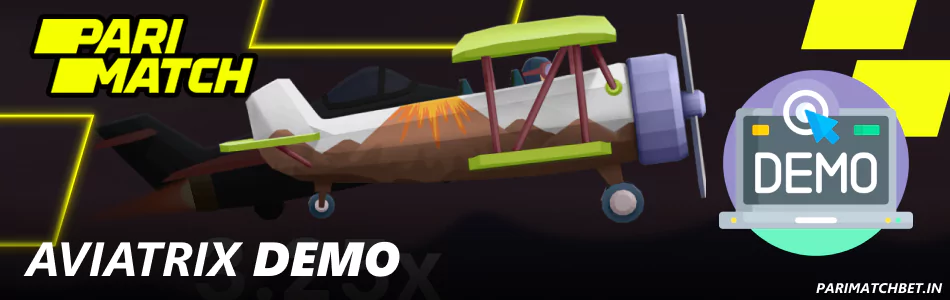 Aviatrix game demo mode on Parimatch India