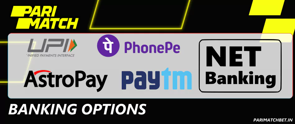 Jet-X banking options available on Parimatch India