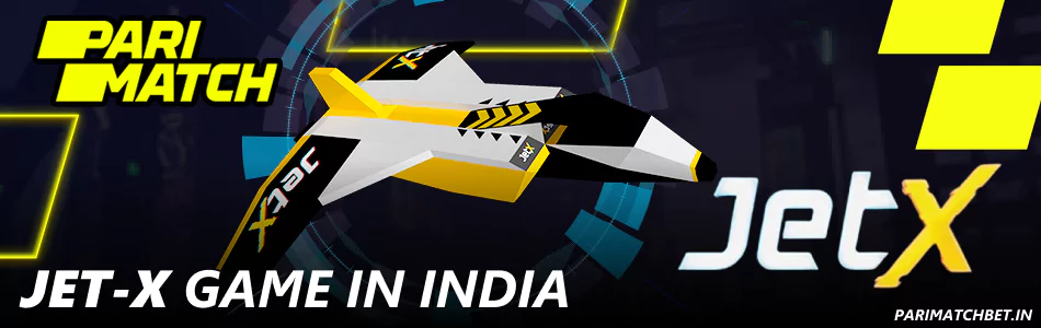 Jet-X crash game available at Parimatch India