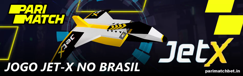 Jogo de crash do Jet-X disponível na Parimatch Brasil
