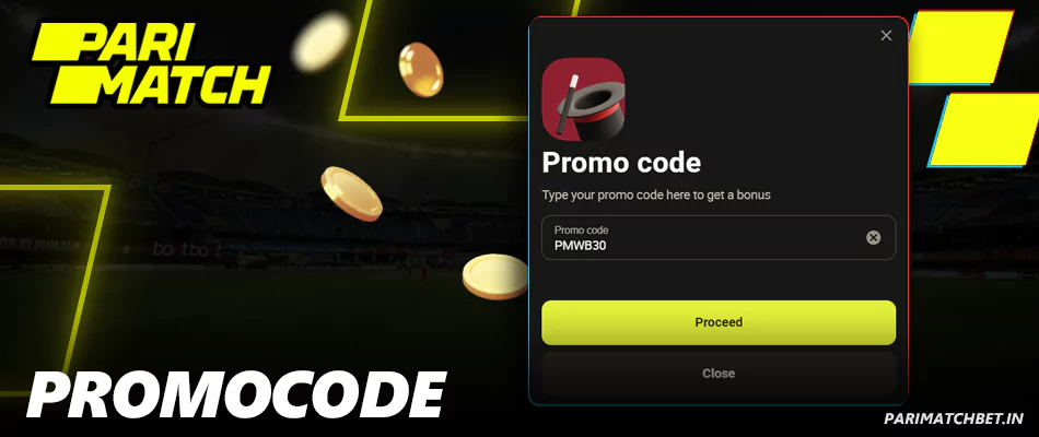 Parimatch promo code for registered Indian players