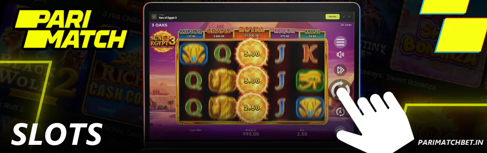 Play Slots at Parimatch online casino