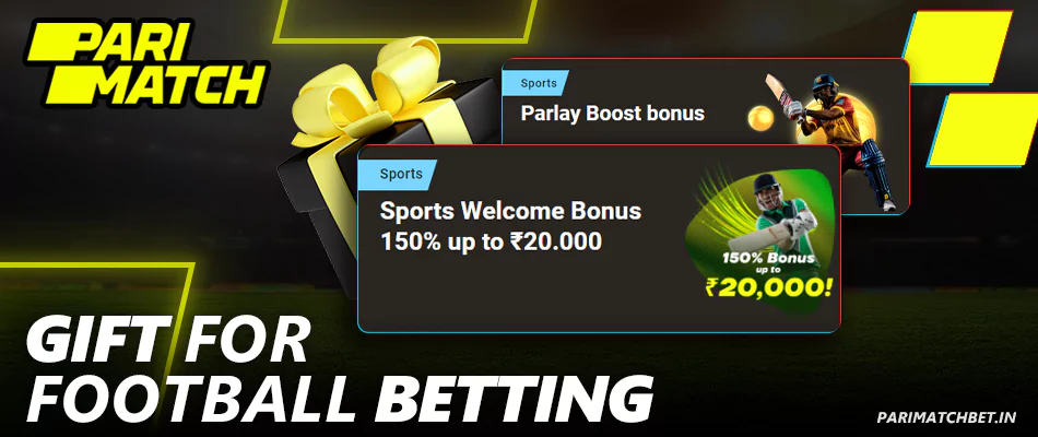 Parimatch bonuses for Football betting in India