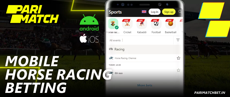 Mobile Horse Racing Betting at Parimatch