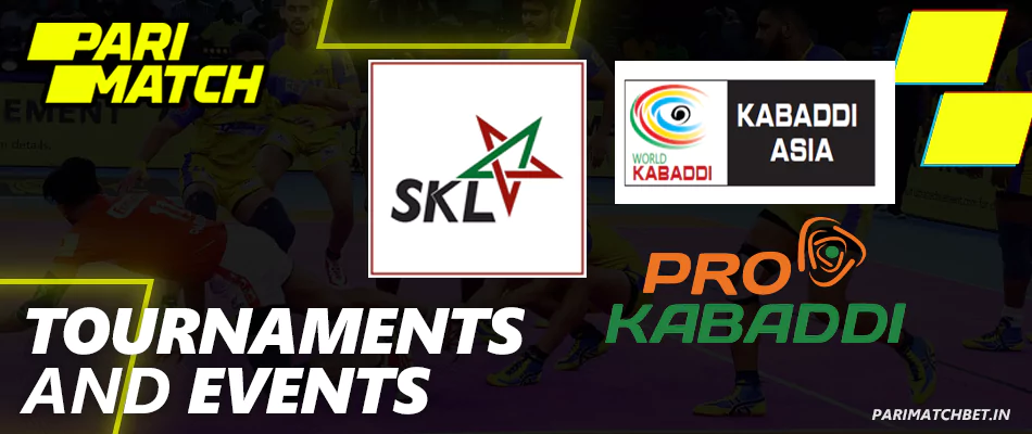 Kabaddi Tournaments and Events at Parimatch