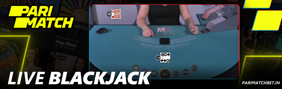 Live Blackjack at Parimatch