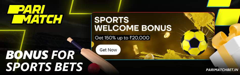 Sports bonus at Parimatch