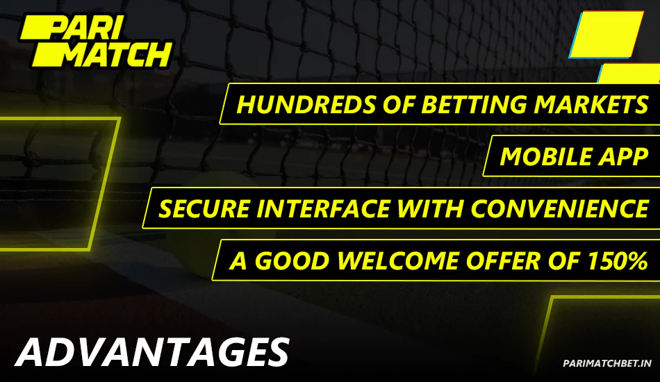 Advantages of Tennis Betting at Parimatch India
