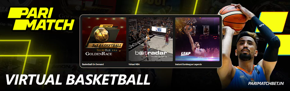 Virtual basketball betting for Indian Parimatch players