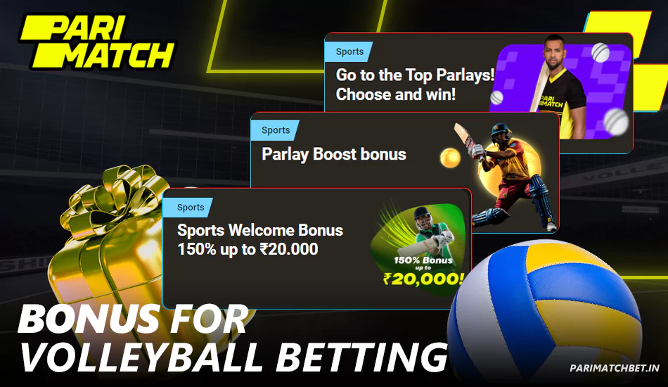 Parimatch Bonuses for Volleyball betting at Parimatch