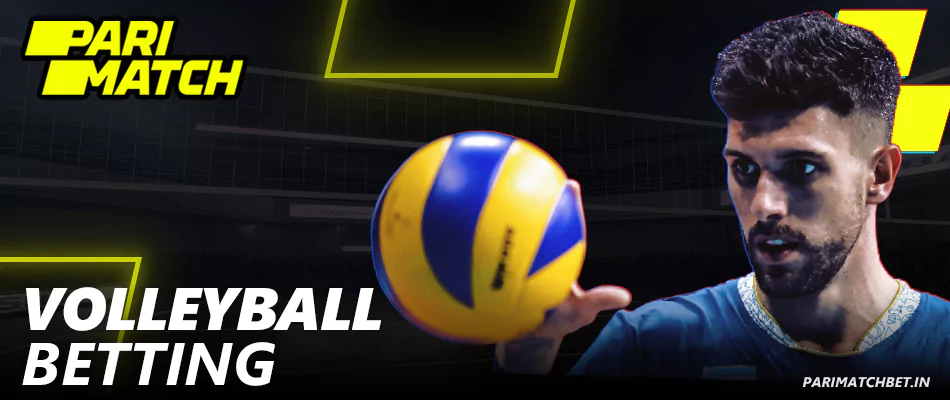 Volleyball betting at Parimatch India