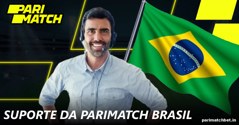 Serviços de suporte ao cliente fornecidos pela Parimatch Brasil