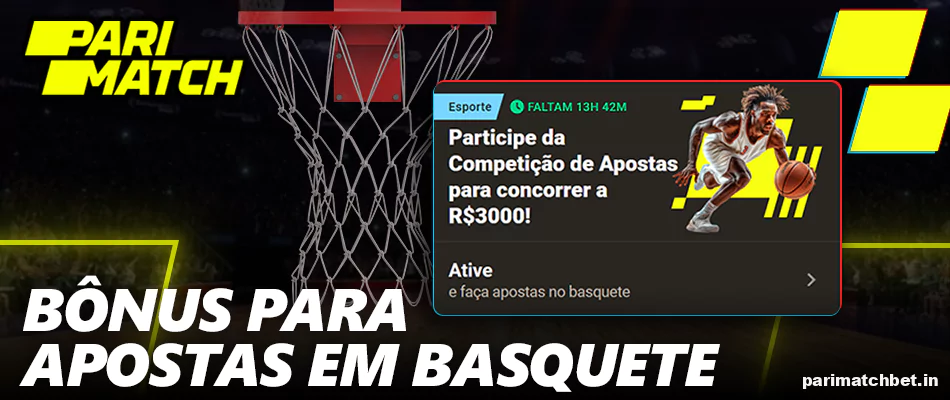 Bônus Parimatch para apostas em basquete no Brasil